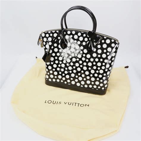 louis vuitton black and white polka dot bag|louis vuitton black in handbags.